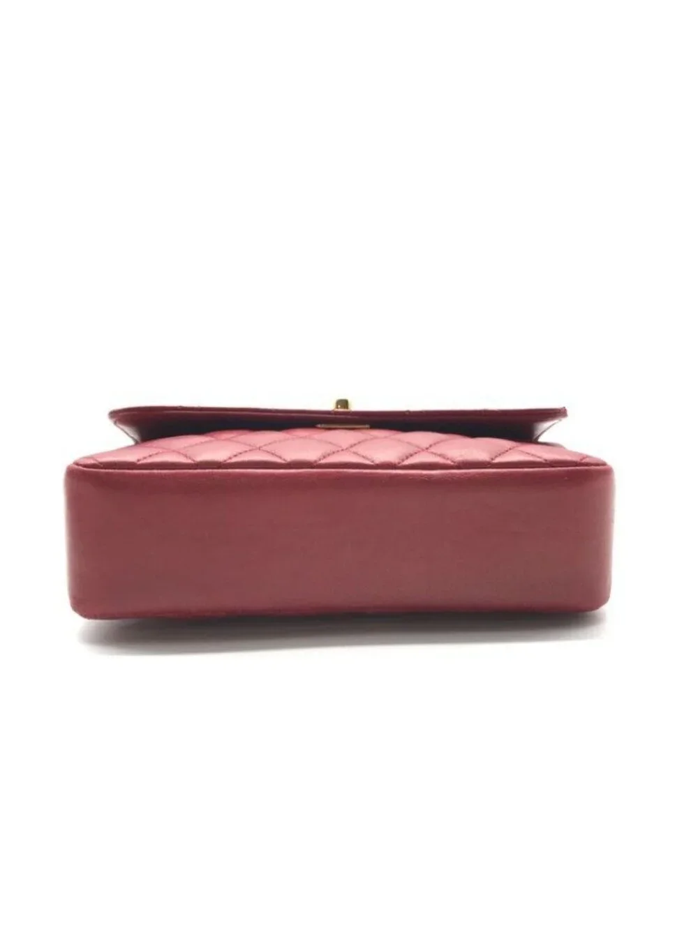 Chanel CC Logo Mini Quilted Turnlock Shoulder Bag